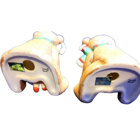 2 Homeco Christmas Teddy Bear Figurines - Picture 6 of 7